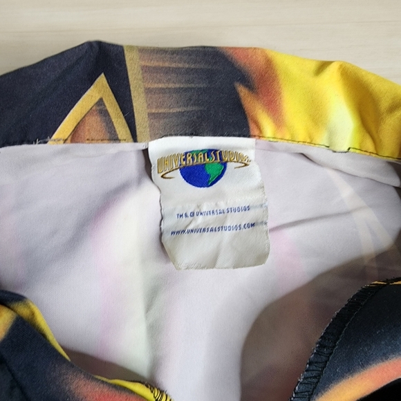 Vintage 90's Terminator 2 Shirt Rare Button Down T-shirt Universal Studios Retro - Picture 6 of 11